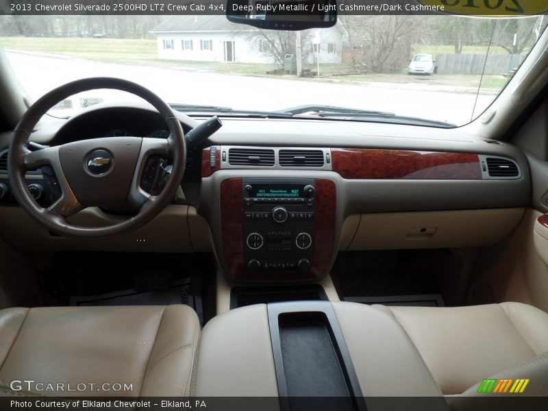 Deep Ruby Metallic / Light Cashmere/Dark Cashmere 2013 Chevrolet Silverado 2500HD LTZ Crew Cab 4x4