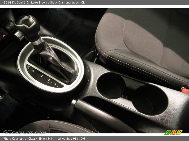 Latte Brown / Black Diamond Woven Cloth 2014 Kia Soul 1.6