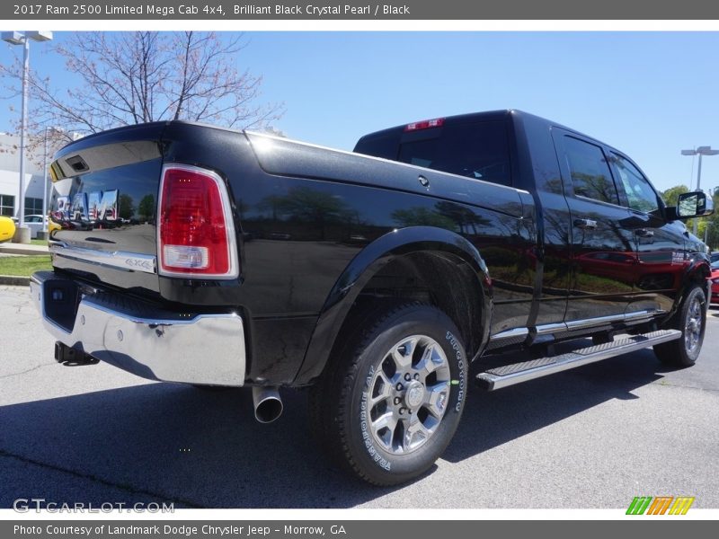 Brilliant Black Crystal Pearl / Black 2017 Ram 2500 Limited Mega Cab 4x4