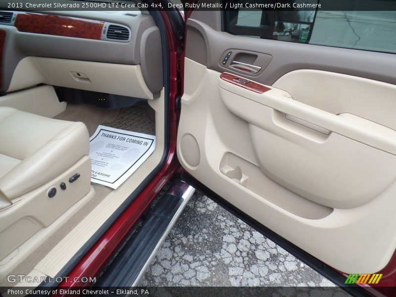 Deep Ruby Metallic / Light Cashmere/Dark Cashmere 2013 Chevrolet Silverado 2500HD LTZ Crew Cab 4x4