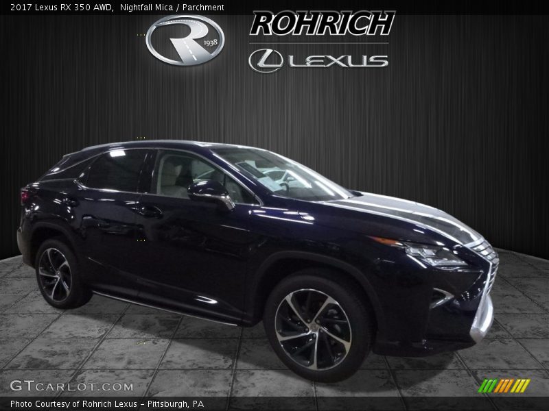 Nightfall Mica / Parchment 2017 Lexus RX 350 AWD