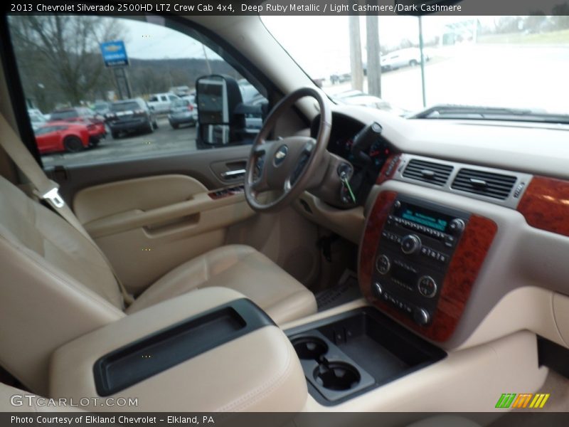 Deep Ruby Metallic / Light Cashmere/Dark Cashmere 2013 Chevrolet Silverado 2500HD LTZ Crew Cab 4x4