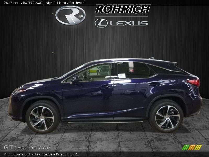 Nightfall Mica / Parchment 2017 Lexus RX 350 AWD