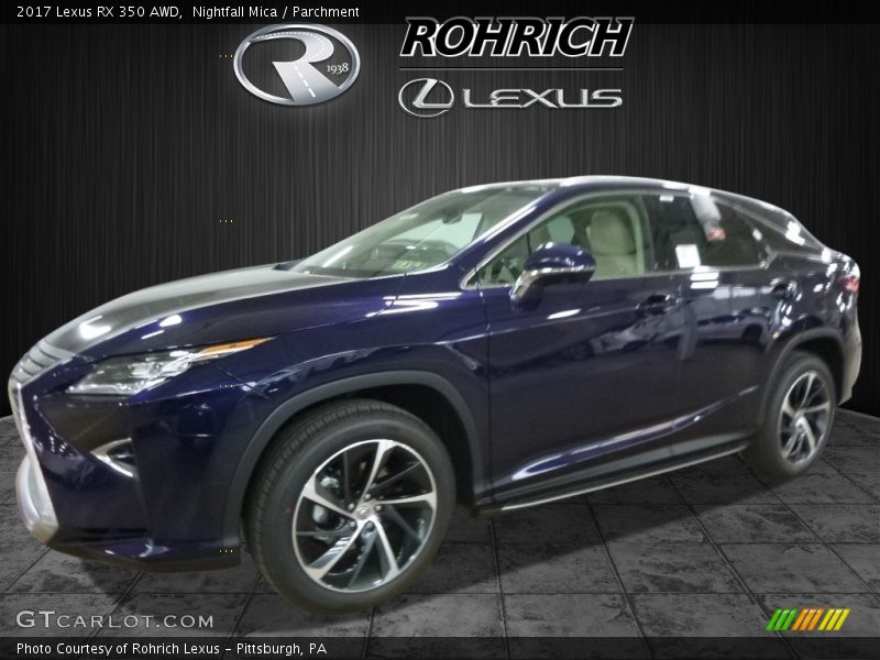 Nightfall Mica / Parchment 2017 Lexus RX 350 AWD