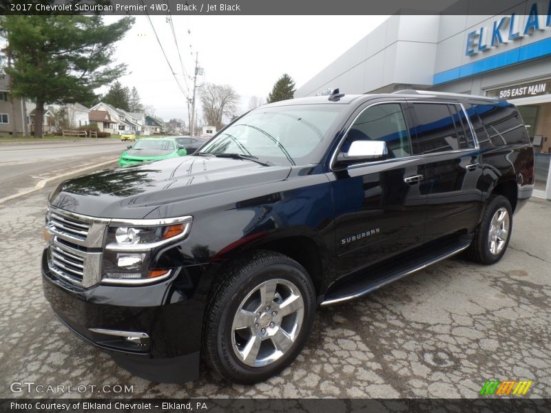 Black / Jet Black 2017 Chevrolet Suburban Premier 4WD