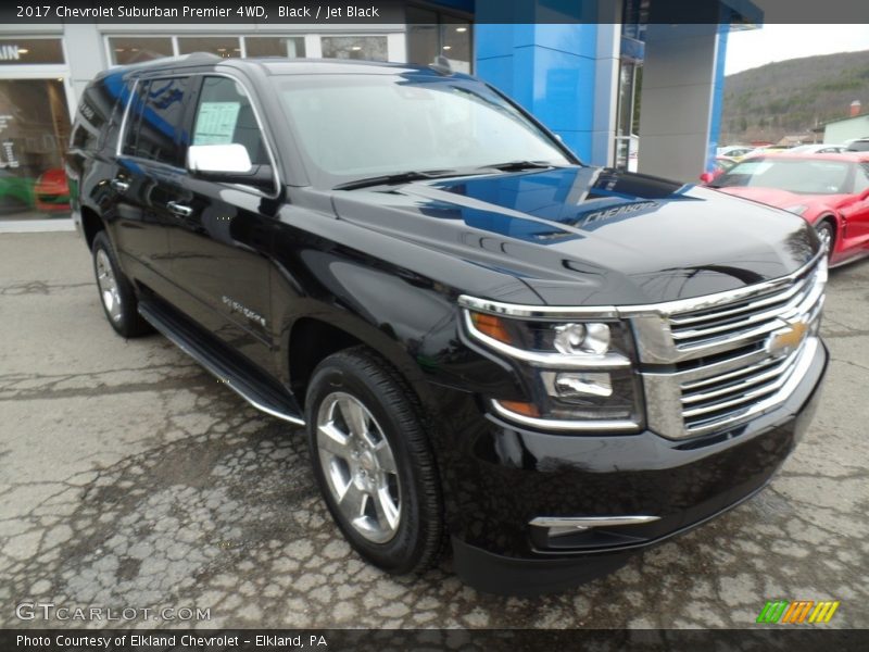Black / Jet Black 2017 Chevrolet Suburban Premier 4WD