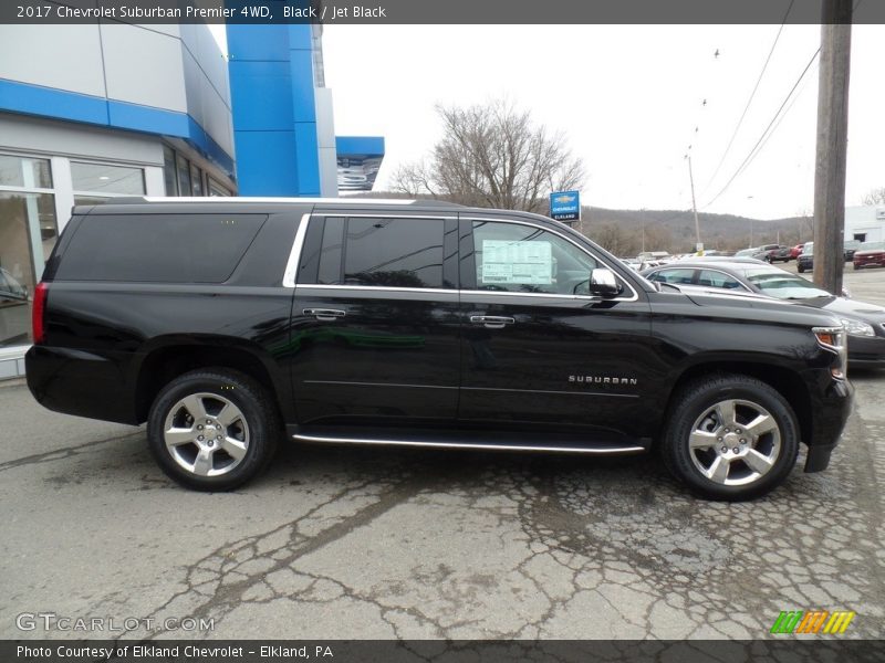 Black / Jet Black 2017 Chevrolet Suburban Premier 4WD