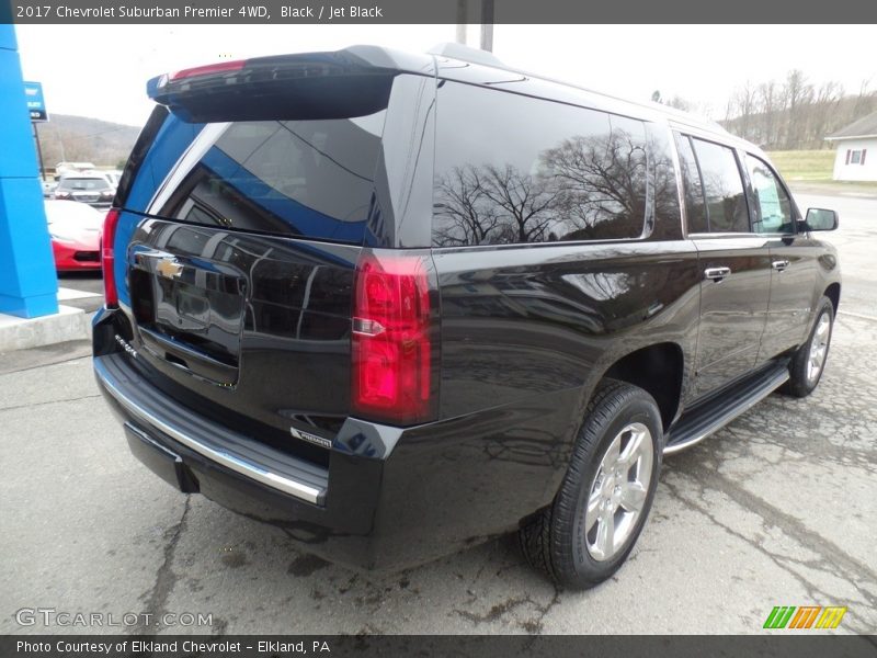 Black / Jet Black 2017 Chevrolet Suburban Premier 4WD