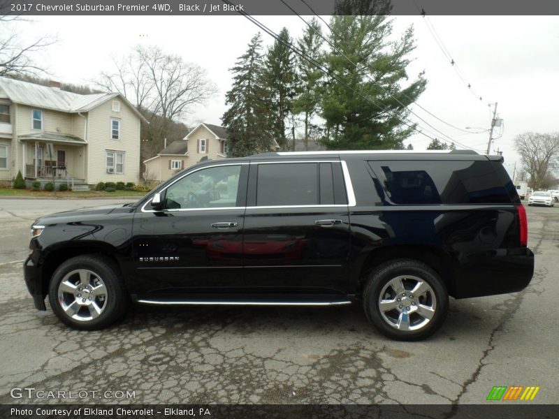 Black / Jet Black 2017 Chevrolet Suburban Premier 4WD