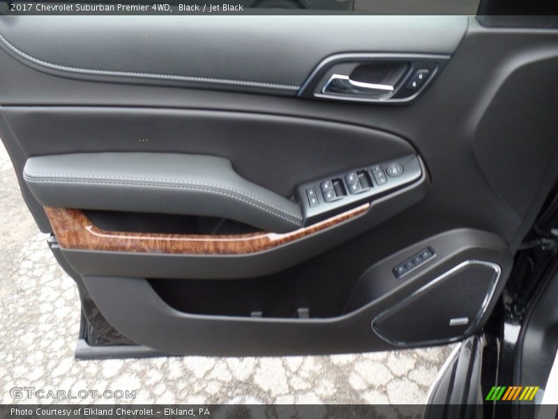 Black / Jet Black 2017 Chevrolet Suburban Premier 4WD