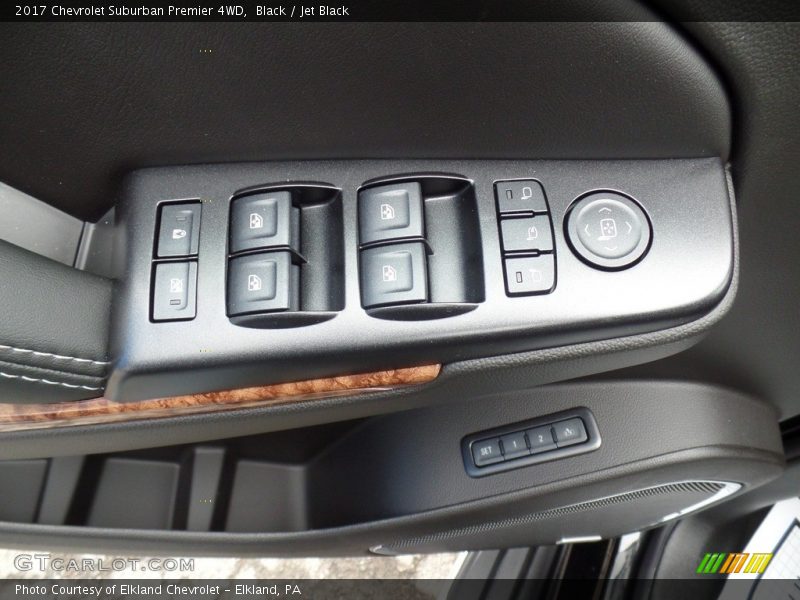 Black / Jet Black 2017 Chevrolet Suburban Premier 4WD