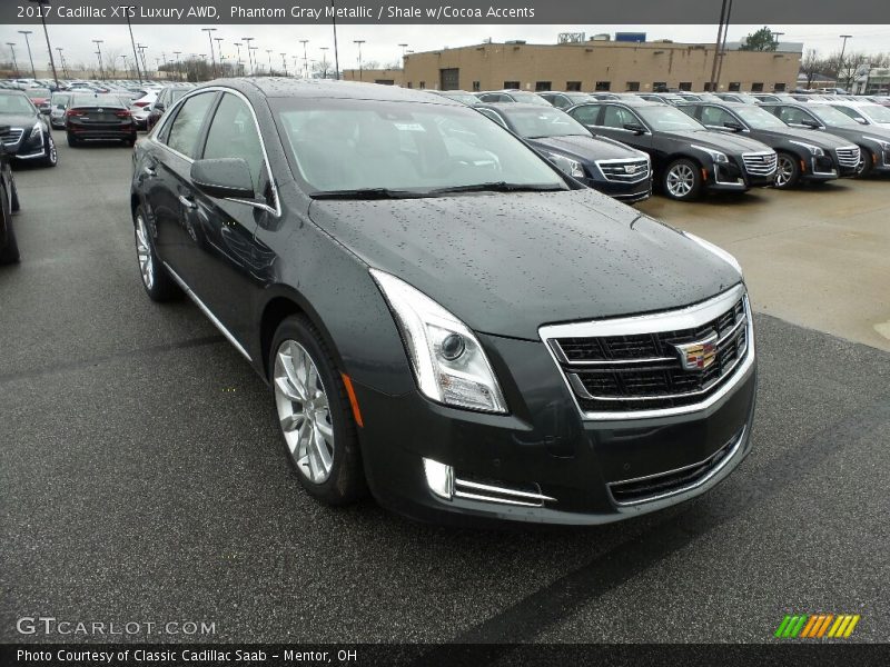 Phantom Gray Metallic / Shale w/Cocoa Accents 2017 Cadillac XTS Luxury AWD
