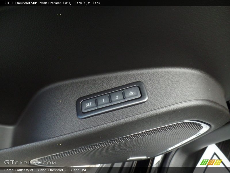 Black / Jet Black 2017 Chevrolet Suburban Premier 4WD