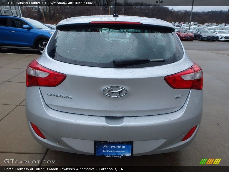 Symphony Air Silver / Black 2016 Hyundai Elantra GT