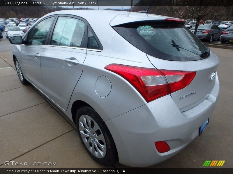 Symphony Air Silver / Black 2016 Hyundai Elantra GT