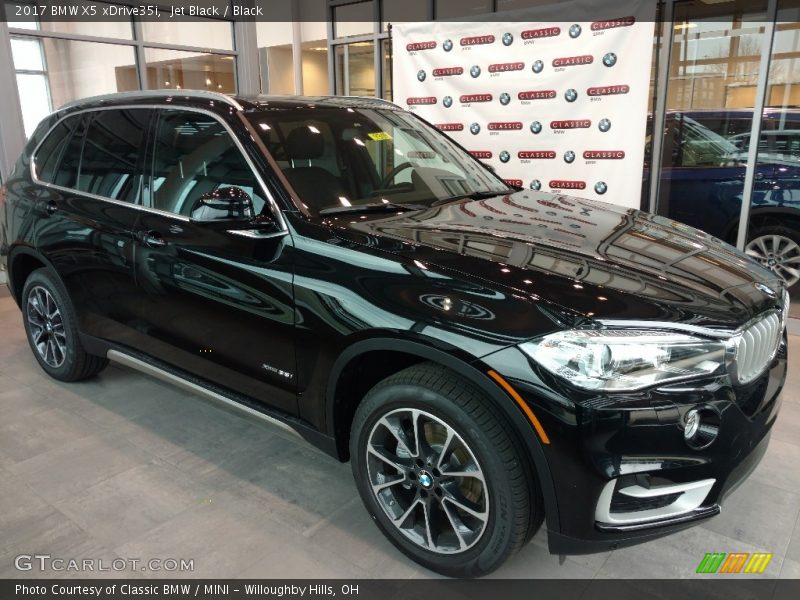 Jet Black / Black 2017 BMW X5 xDrive35i