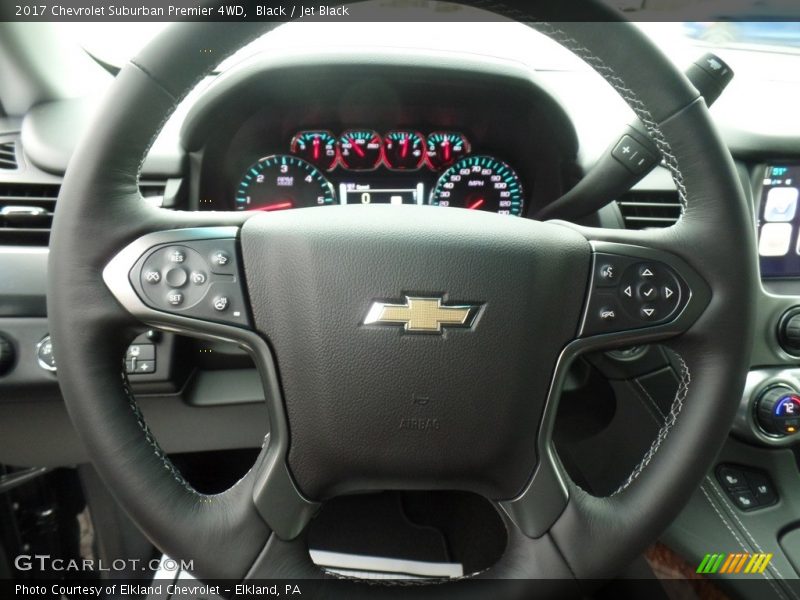 Black / Jet Black 2017 Chevrolet Suburban Premier 4WD