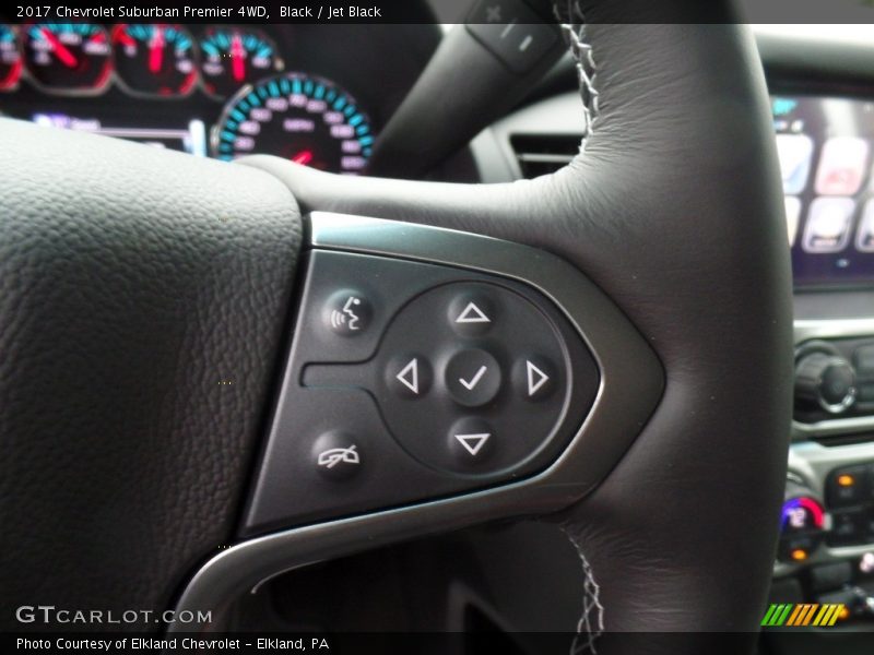 Black / Jet Black 2017 Chevrolet Suburban Premier 4WD