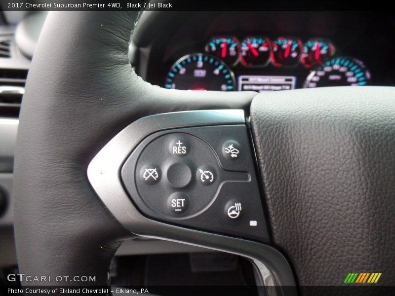 Black / Jet Black 2017 Chevrolet Suburban Premier 4WD