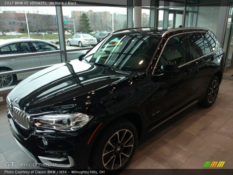 Jet Black / Black 2017 BMW X5 xDrive35i