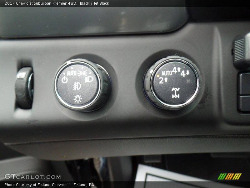 Black / Jet Black 2017 Chevrolet Suburban Premier 4WD