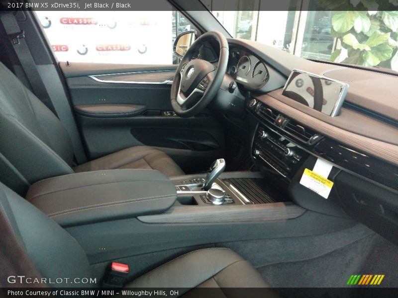 Jet Black / Black 2017 BMW X5 xDrive35i