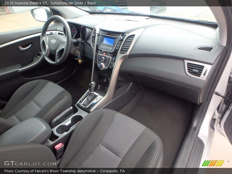 Symphony Air Silver / Black 2016 Hyundai Elantra GT