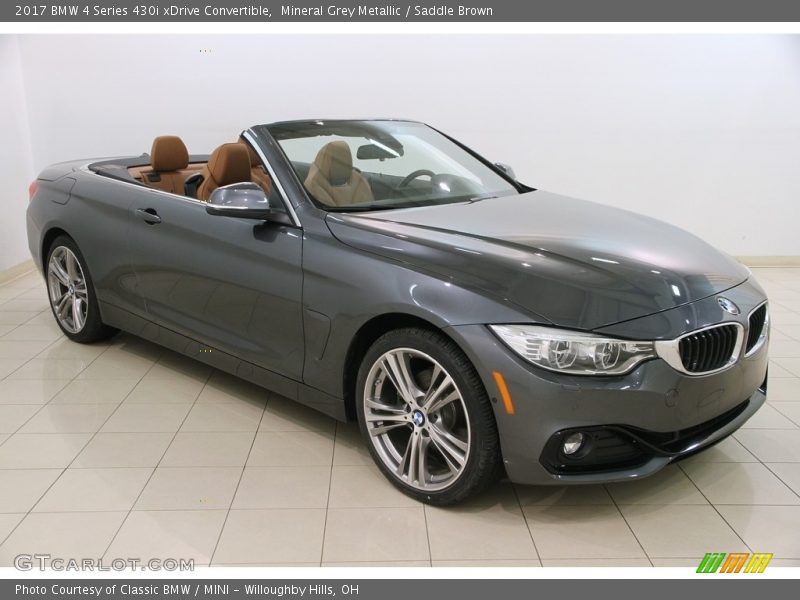 Front 3/4 View of 2017 4 Series 430i xDrive Convertible