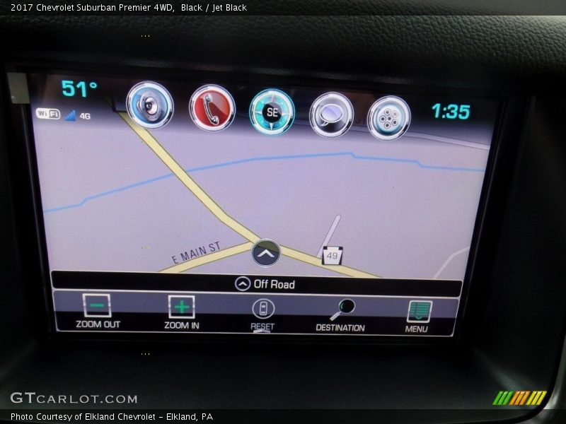 Black / Jet Black 2017 Chevrolet Suburban Premier 4WD