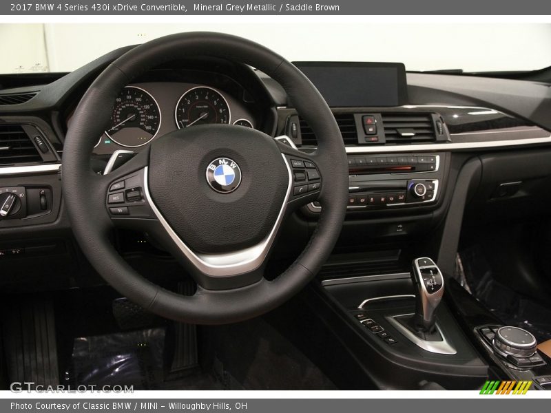 Dashboard of 2017 4 Series 430i xDrive Convertible