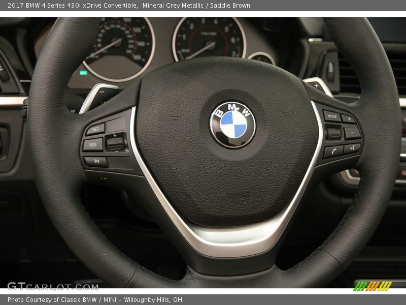  2017 4 Series 430i xDrive Convertible Steering Wheel