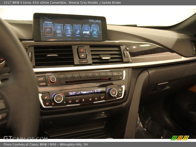 Controls of 2017 4 Series 430i xDrive Convertible