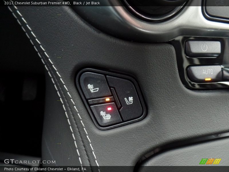 Black / Jet Black 2017 Chevrolet Suburban Premier 4WD