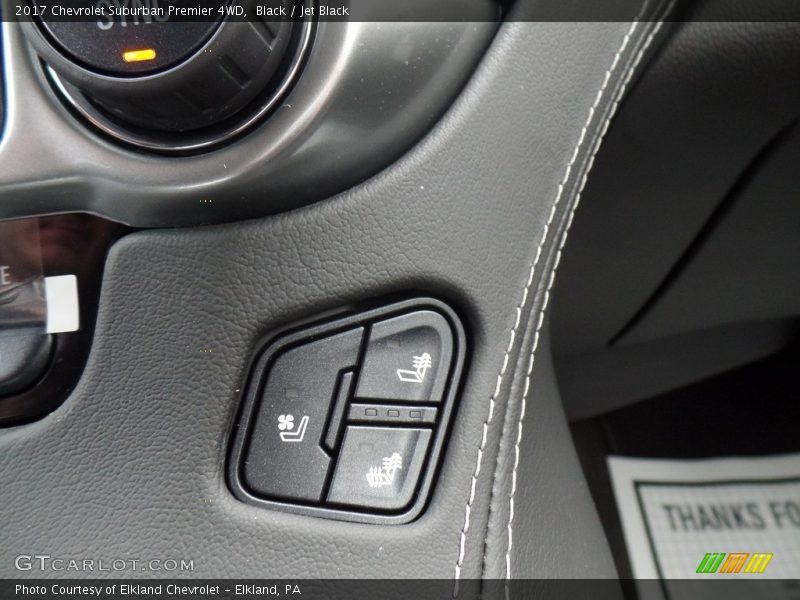 Black / Jet Black 2017 Chevrolet Suburban Premier 4WD