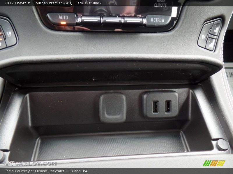 Black / Jet Black 2017 Chevrolet Suburban Premier 4WD