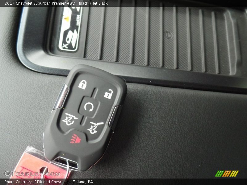 Black / Jet Black 2017 Chevrolet Suburban Premier 4WD