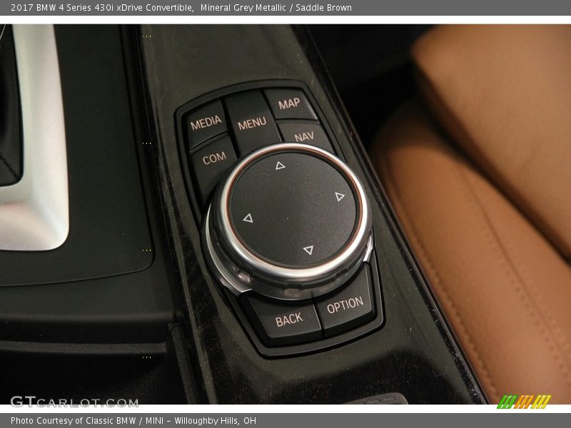 Controls of 2017 4 Series 430i xDrive Convertible