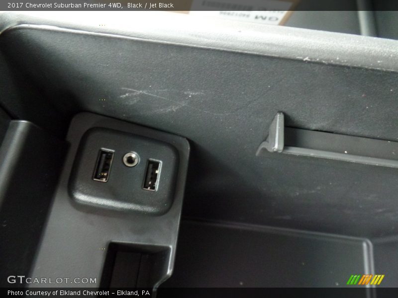 Black / Jet Black 2017 Chevrolet Suburban Premier 4WD