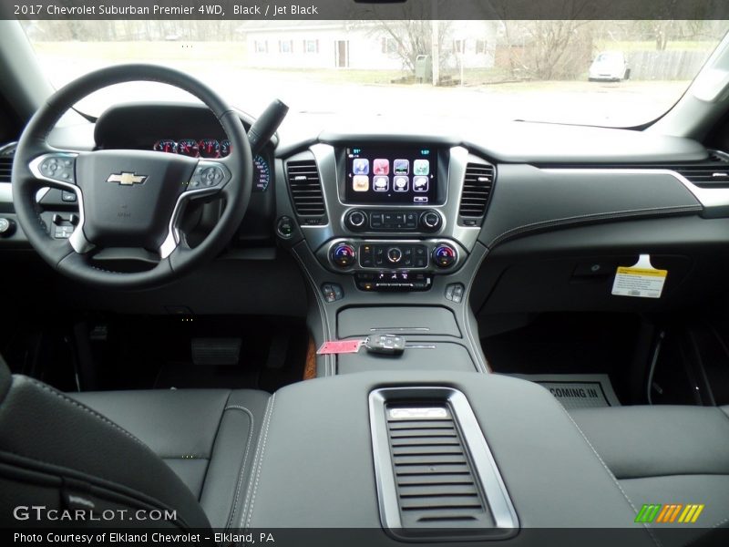 Black / Jet Black 2017 Chevrolet Suburban Premier 4WD