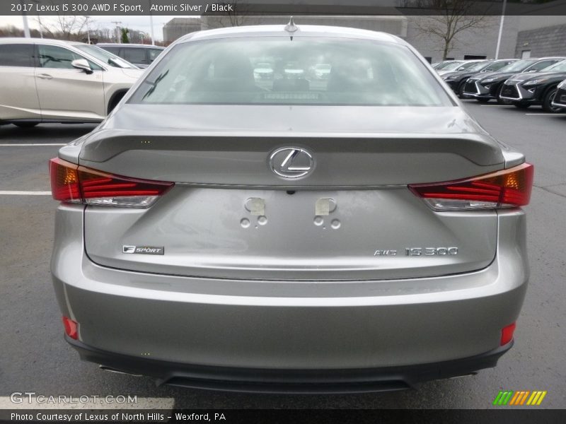 Atomic Silver / Black 2017 Lexus IS 300 AWD F Sport
