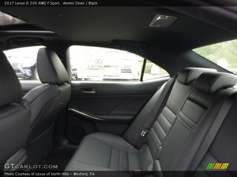 Atomic Silver / Black 2017 Lexus IS 300 AWD F Sport