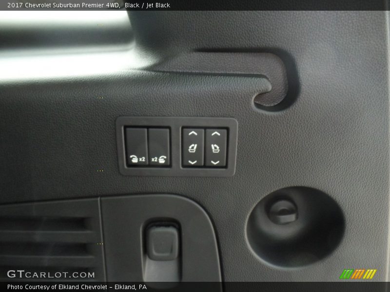 Black / Jet Black 2017 Chevrolet Suburban Premier 4WD
