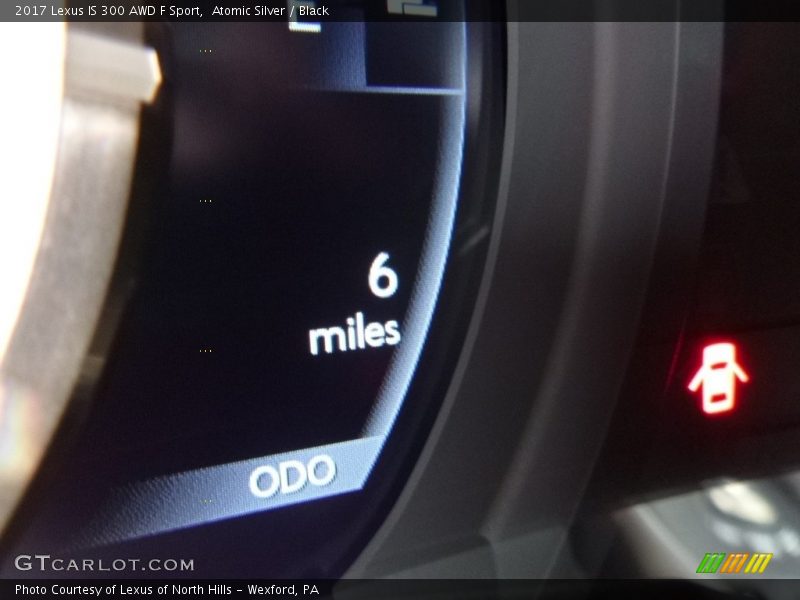 Atomic Silver / Black 2017 Lexus IS 300 AWD F Sport