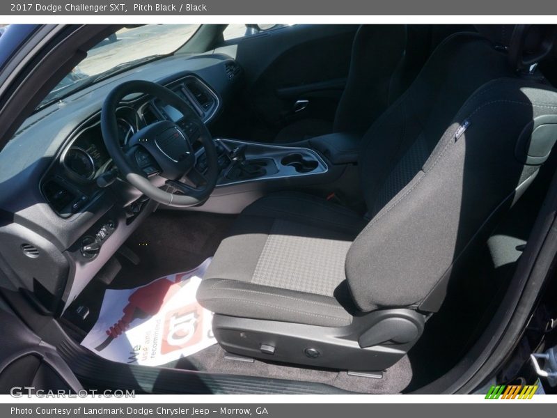 Pitch Black / Black 2017 Dodge Challenger SXT