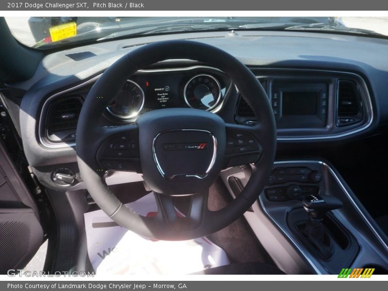 Pitch Black / Black 2017 Dodge Challenger SXT