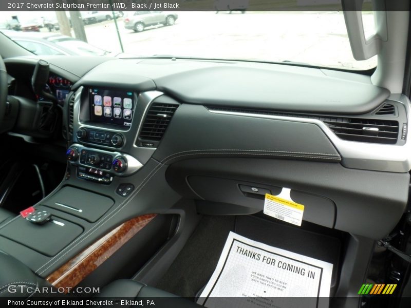 Black / Jet Black 2017 Chevrolet Suburban Premier 4WD