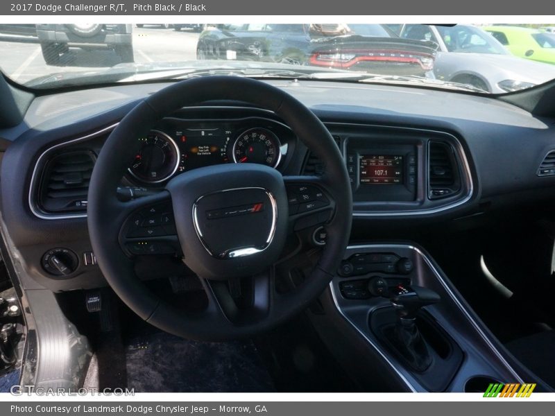 Pitch Black / Black 2017 Dodge Challenger R/T
