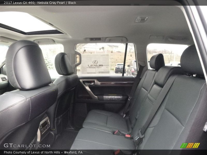 Nebula Gray Pearl / Black 2017 Lexus GX 460