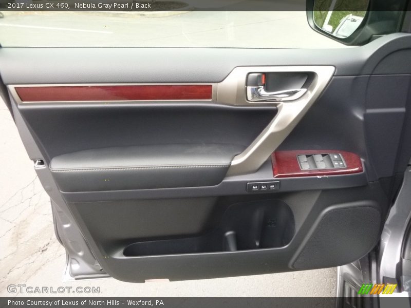 Nebula Gray Pearl / Black 2017 Lexus GX 460
