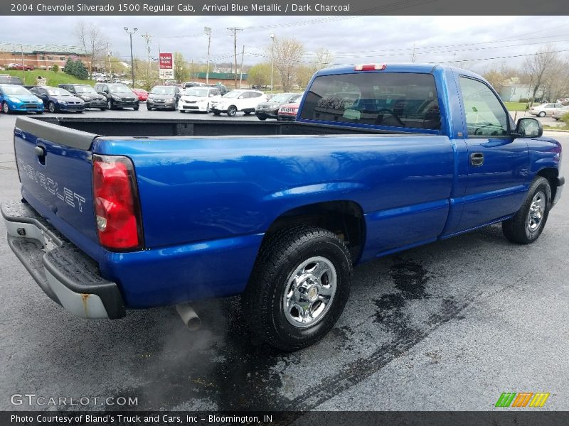 Arrival Blue Metallic / Dark Charcoal 2004 Chevrolet Silverado 1500 Regular Cab